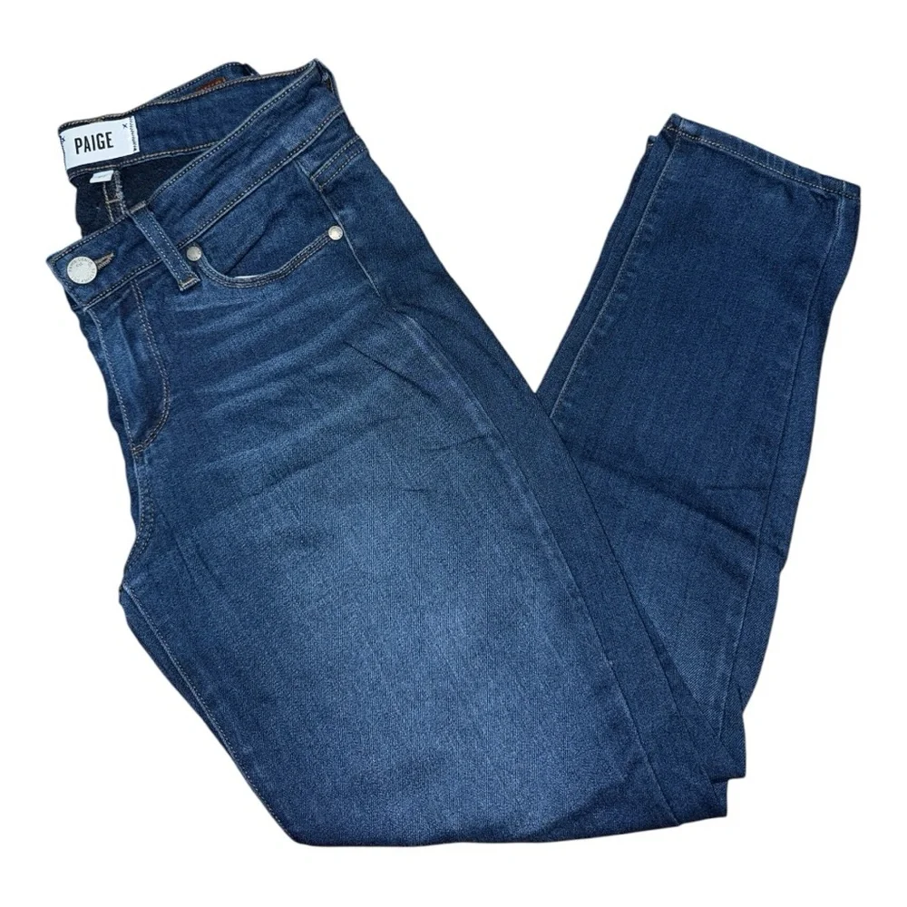Women’s Paige Verdugo Crop Mid-Rise Ankle Skinny Jeans - 27